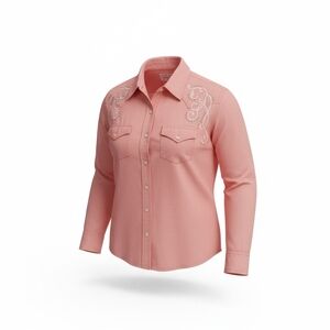 𝅺Panhandle SLIM Western Cowgirl button embroidered shirt top sz XL